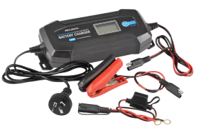 Projecta 6/12V Automatic 4 Amp 8 Stage Battery Charger - AC040