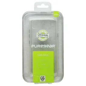 PureGear Slim Shell Series Case for LG K20 Smartphones - Clear