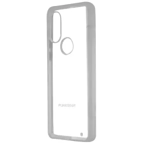 PureGear Slim Shell Series Case for Motorola Moto One - Clear/Frost