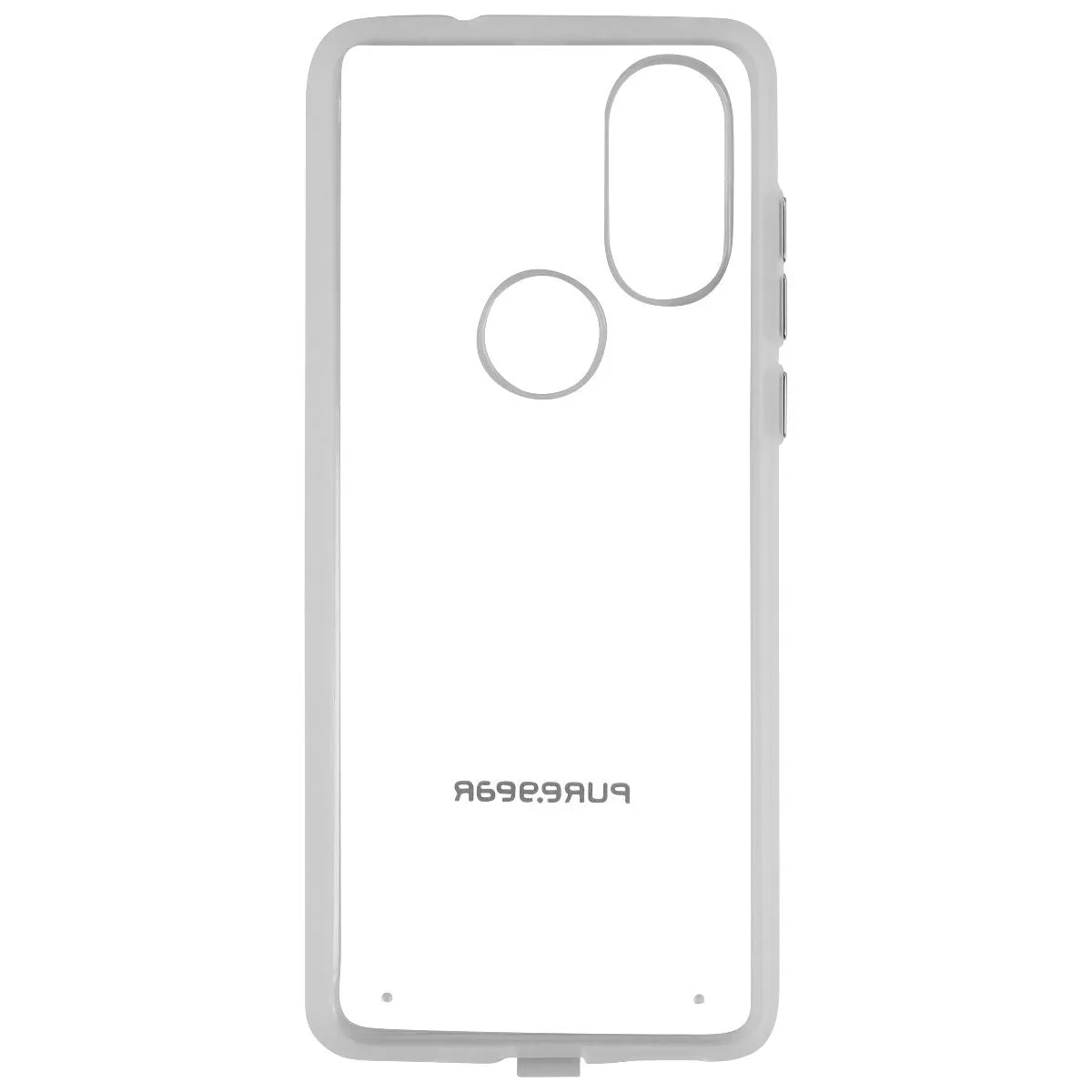 PureGear Slim Shell Series Case for Motorola Moto One - Clear/Frost