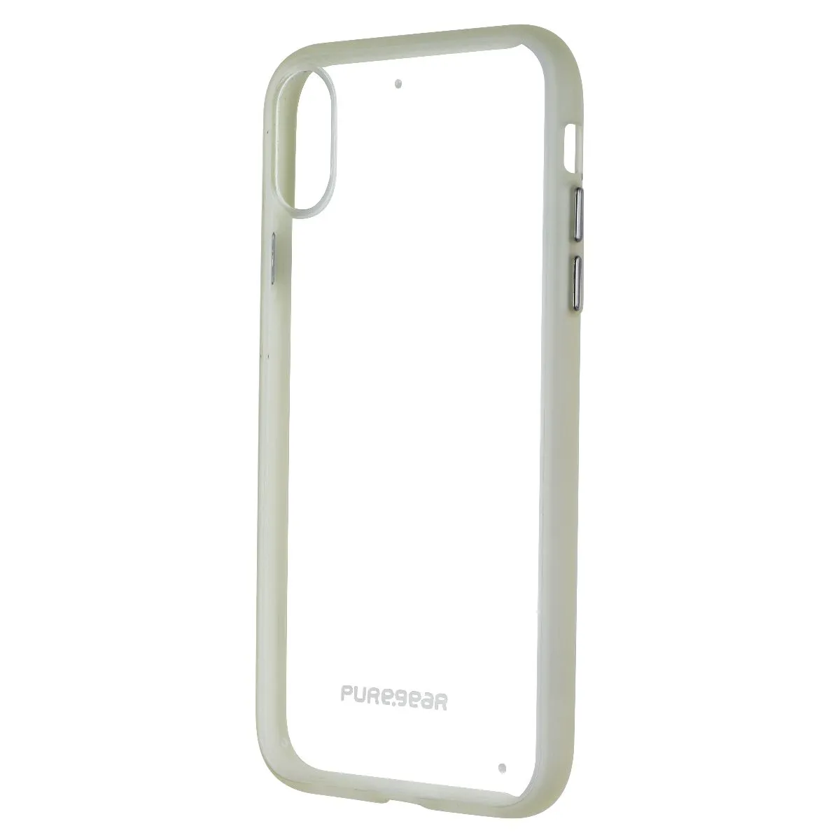 PureGear Slim Shell Series Hard Case for Apple iPhone XR - Clear/Frost