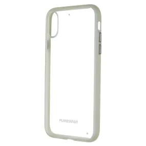 PureGear Slim Shell Series Hard Case for Apple iPhone XR - Clear/Frost