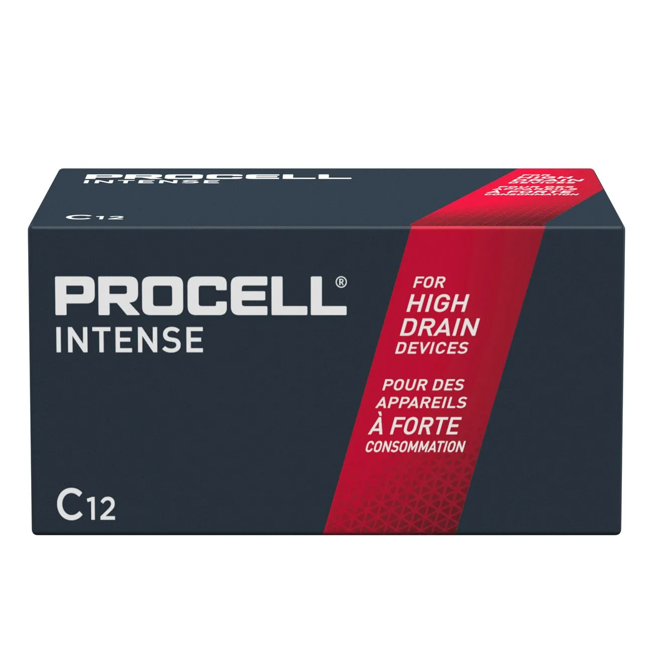 PX1400 Procell Intense, Alkaline Battery, C, Bulk, 12/Box