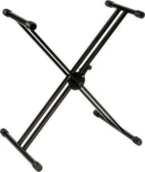 Quik Lok Heavy Duty Double Braced Keyboard Stand