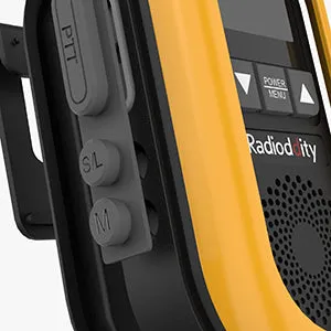 Radioddity FS-T2 / PR-T2 [1 Pair] | NOAA | License-free | USB Charging | CTCSS/DCS