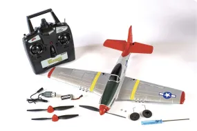 Rage RC P-51D Mustang Micro RTF Airplane w/PASS RGRA1300