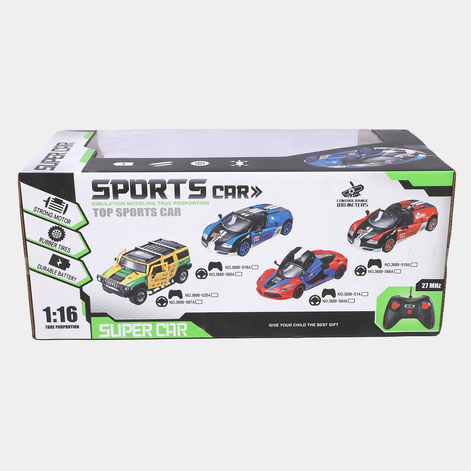 Remote Control Sports Car For Kids