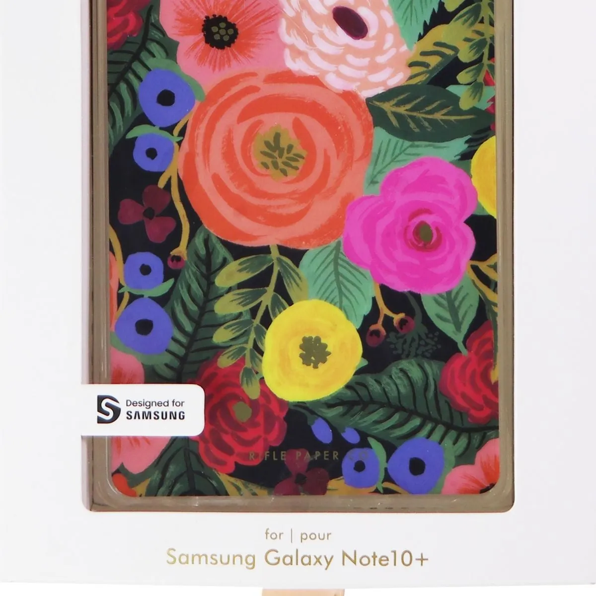 Rifle Paper Co. Hybrid Case for Samsung Galaxy (Note10 ) - Floral/Juliet Rose