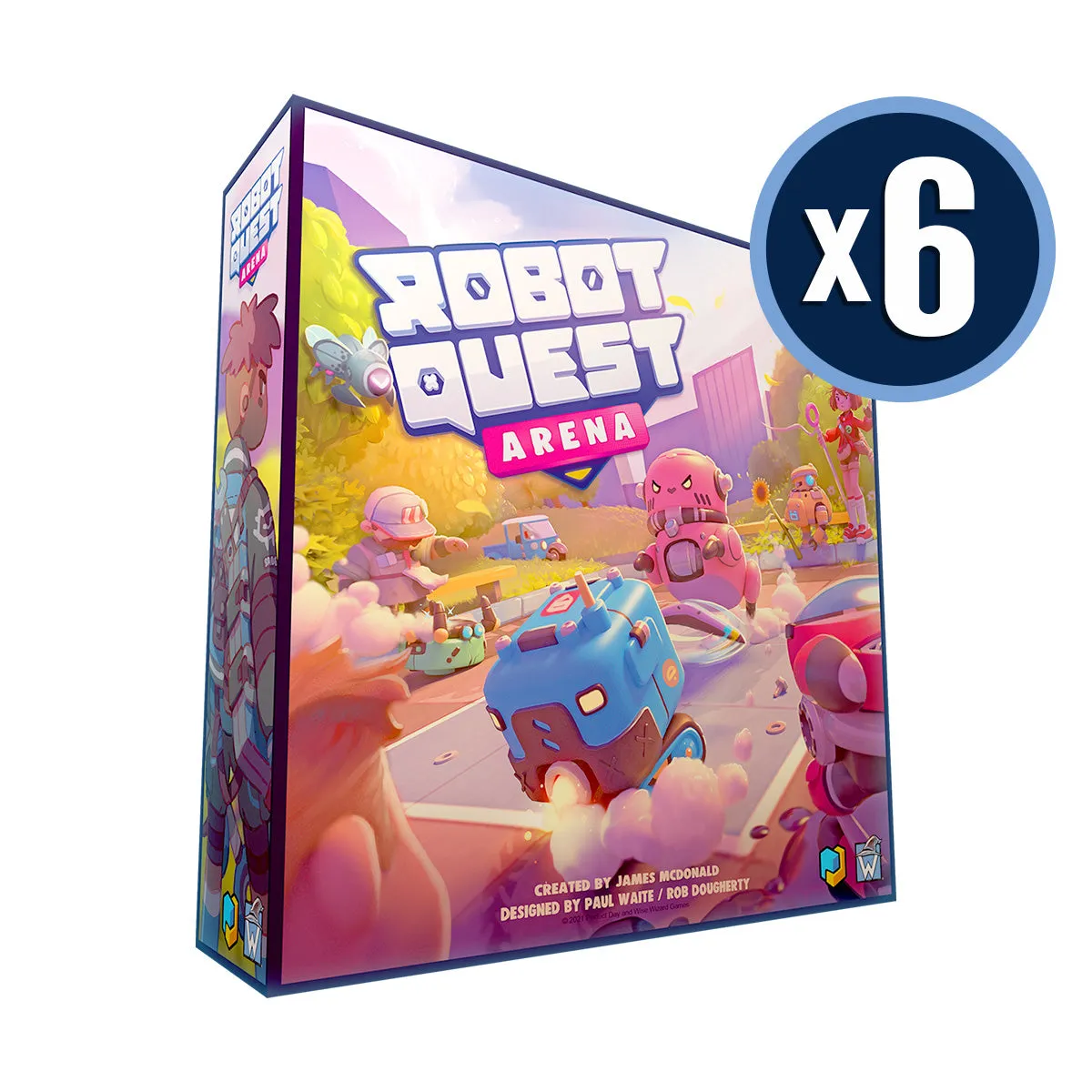 Robot Quest Arena Base Game Case of 6