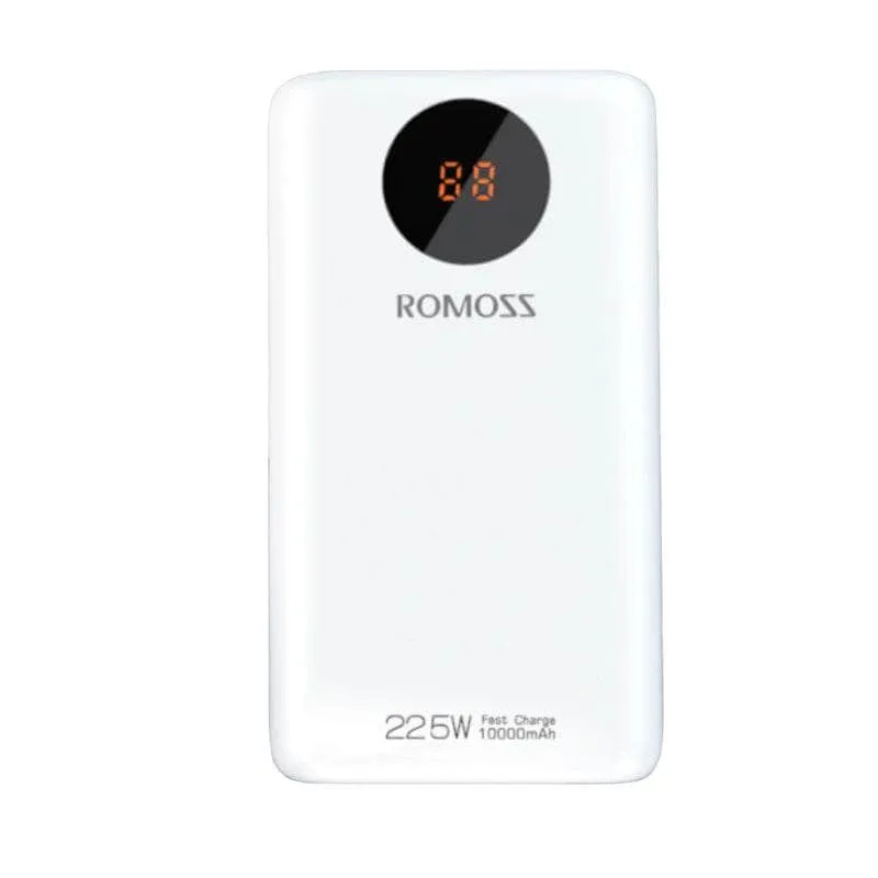 Romoss 10000mah 22.5w Power Bank Wht Psw10 172 1133 H