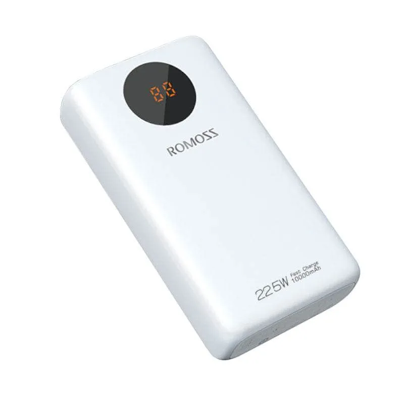 Romoss 10000mah 22.5w Power Bank Wht Psw10 172 1133 H