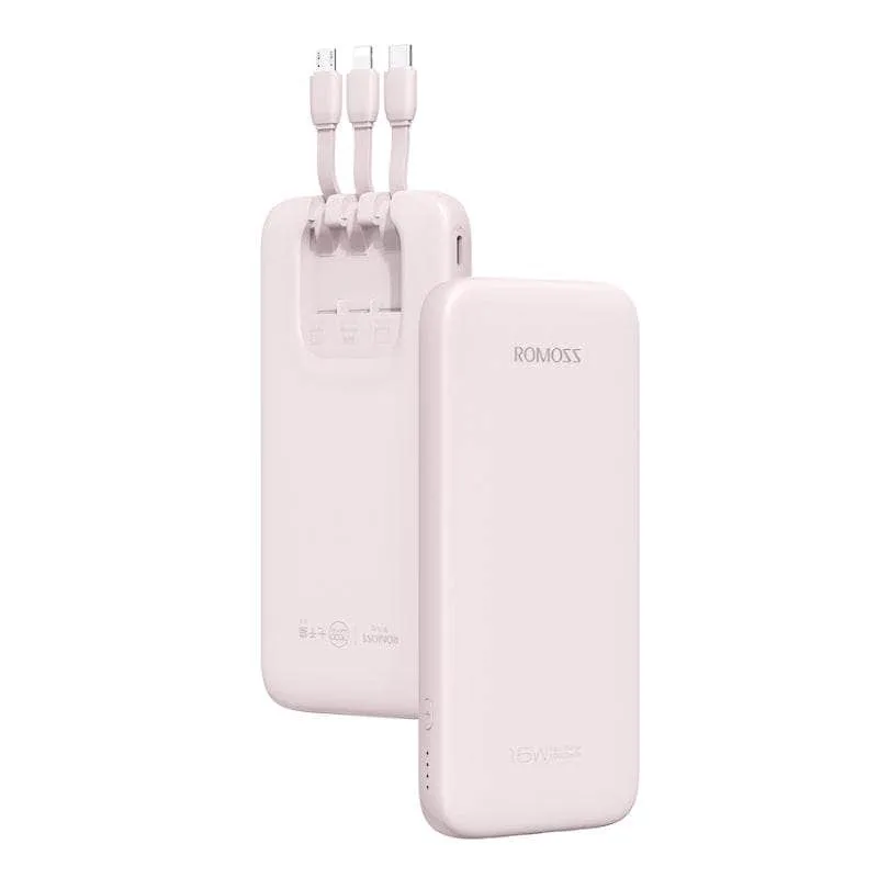 Romoss Power Bank 10000m Ah 15 W Pnk Phc10 201 6731 H