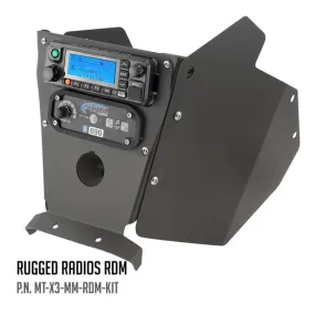 Rugged Radios Multi-Mount For Can-Am X3 With Side Panels (Dash Mount) (RDM Radio)