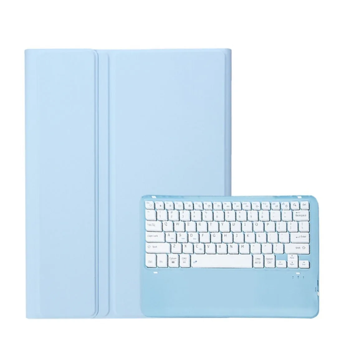 Samsung Galaxy Tab S9 Ultra leather case with detachable Bluetooth keyboard Keyboard   S-Pen holder (QWERTY) - Light blue