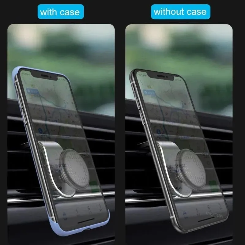 Secure Your Phone on the Go with our Magnetic Car Phone Holder Stand for Air Vent  iPhone Samsung Xiaomi