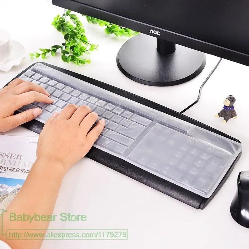 Silicone Keyboard Protector Cover for Computer Keyboards