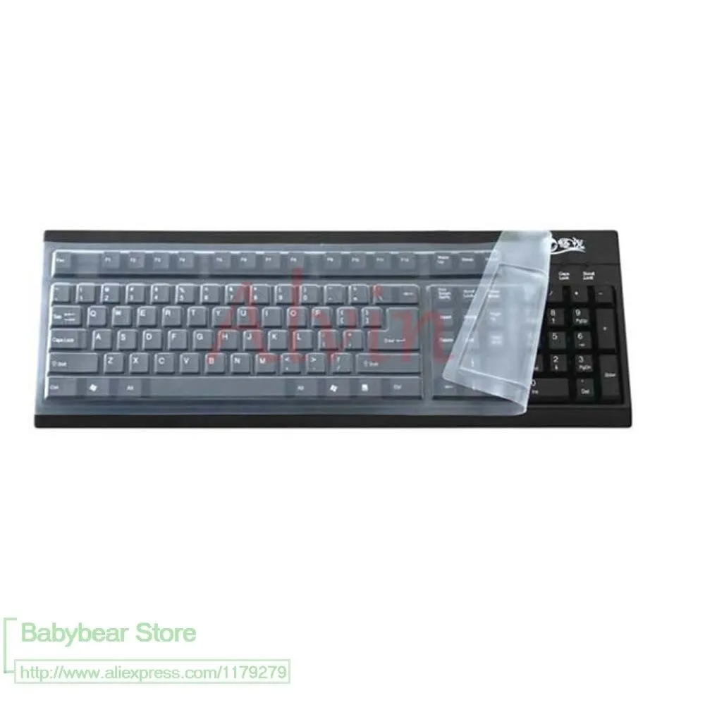 Silicone Keyboard Protector Cover for Computer Keyboards