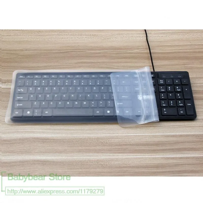 Silicone Keyboard Protector Cover for Computer Keyboards