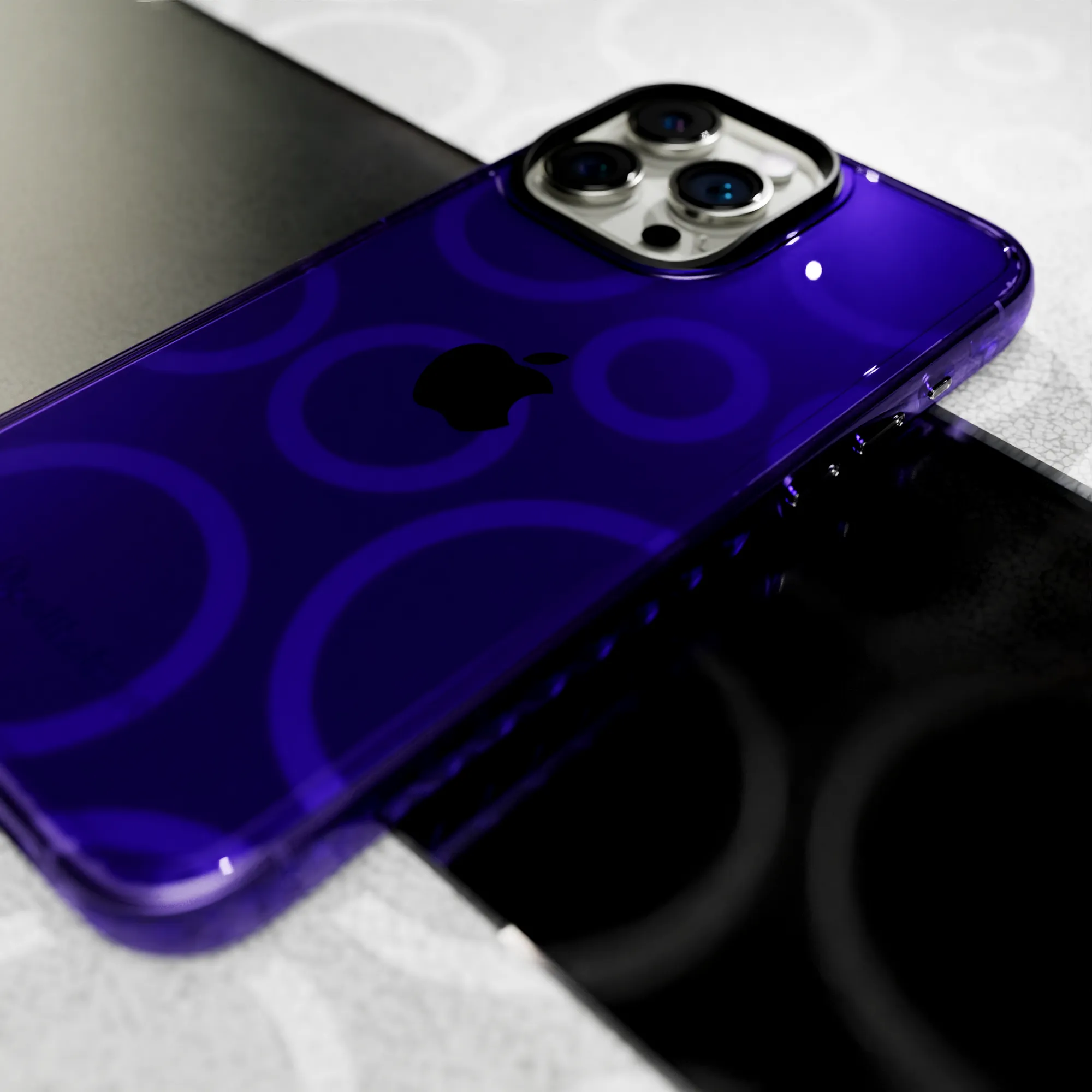 Slim TPU Case for Apple iPhone 15 Pro | Midnight Lilac | Altitude Series