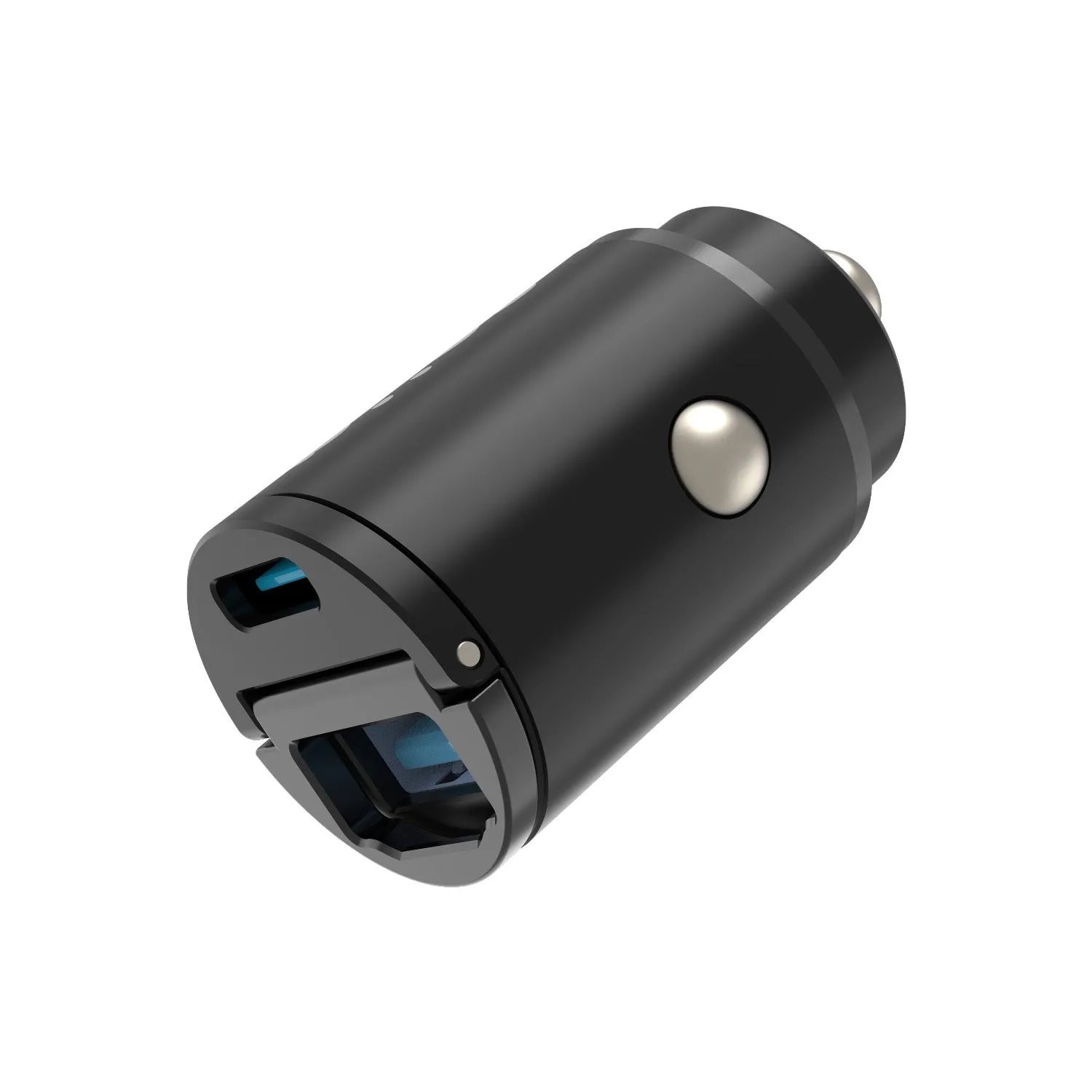 Snug Dual Port Mini Car Charger PD/USB 30W - Black (SNCAR-MIN2PD)