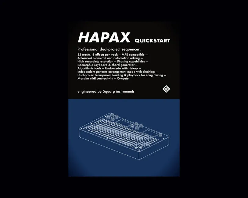 Squarp Instruments Hapax Polychronic Sequencer