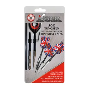 SWIFTFLYTE CLASSIC STEEL TIP DARTS - 27g