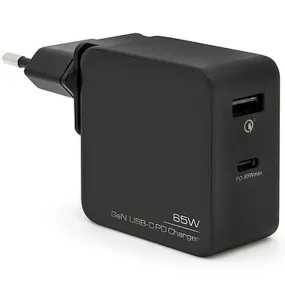 Tablet Charger Bluestork 65W TECNOLOGIA GAN Black 65 W