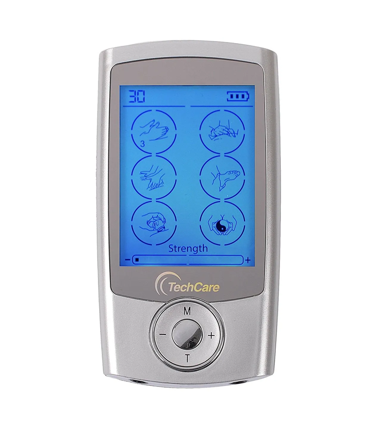 TechCare Pro TENS Unit 24 Modes   6 Pads