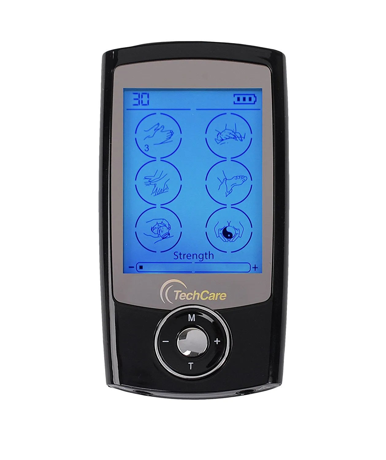 TechCare Pro TENS Unit 24 Modes   6 Pads