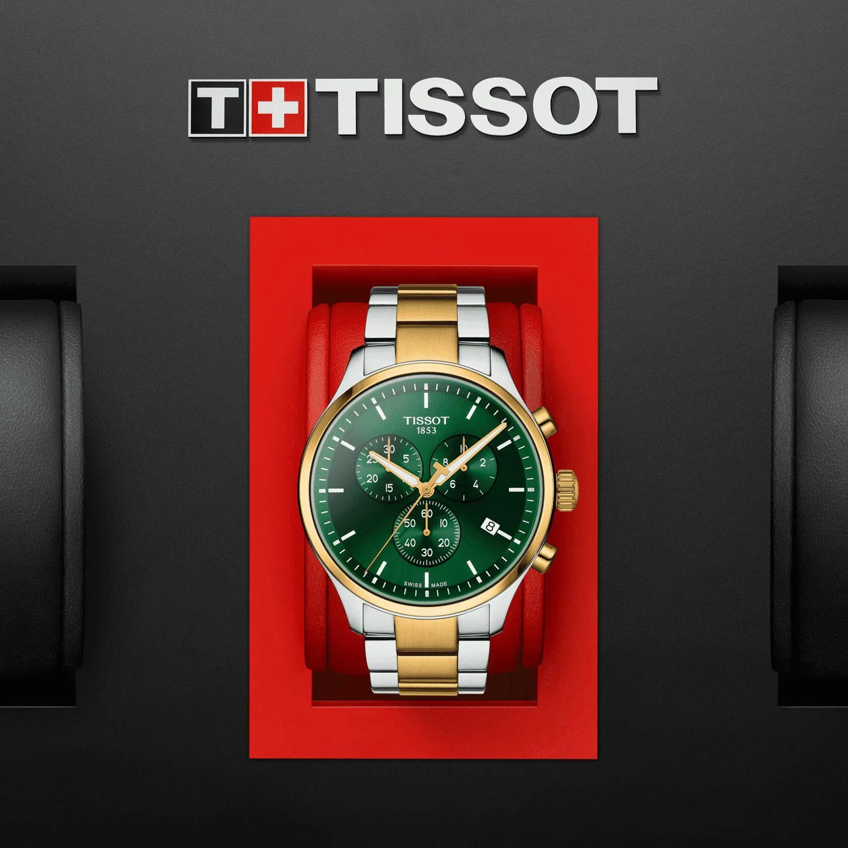 Tissot Chrono XL Men's Watch Green Dial T1166172209100