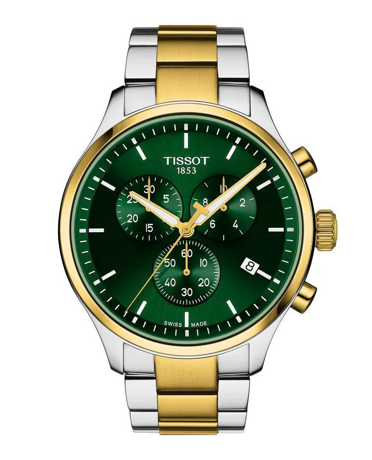 Tissot Chrono XL Men's Watch Green Dial T1166172209100