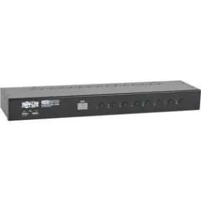 Tripp Lite by Eaton 8-Port 1U Rack-Mount DVI / USB KVM Switch with Audio and 2-port USB Hub