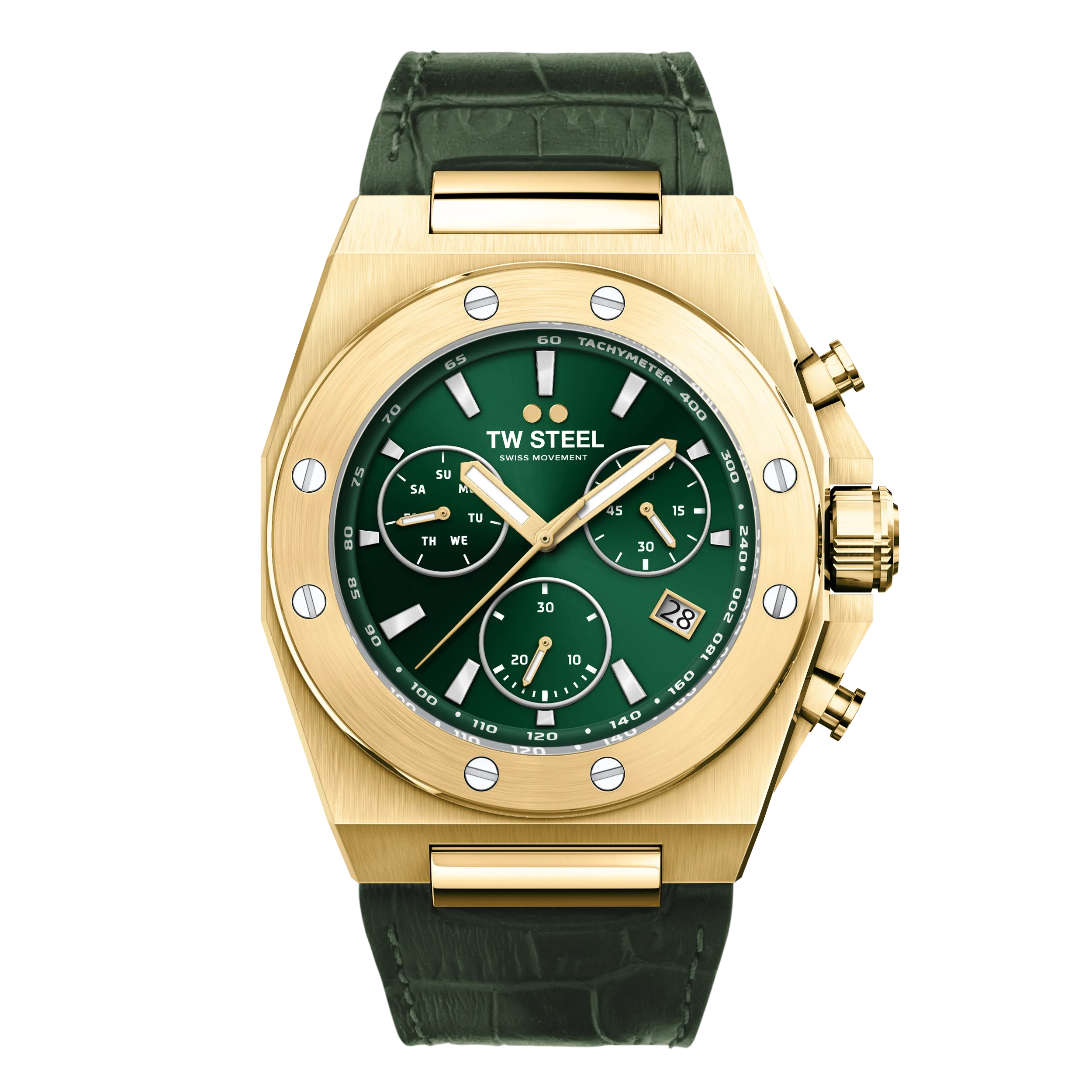 TW Steel Watch CEO Tech YG Green CE4085