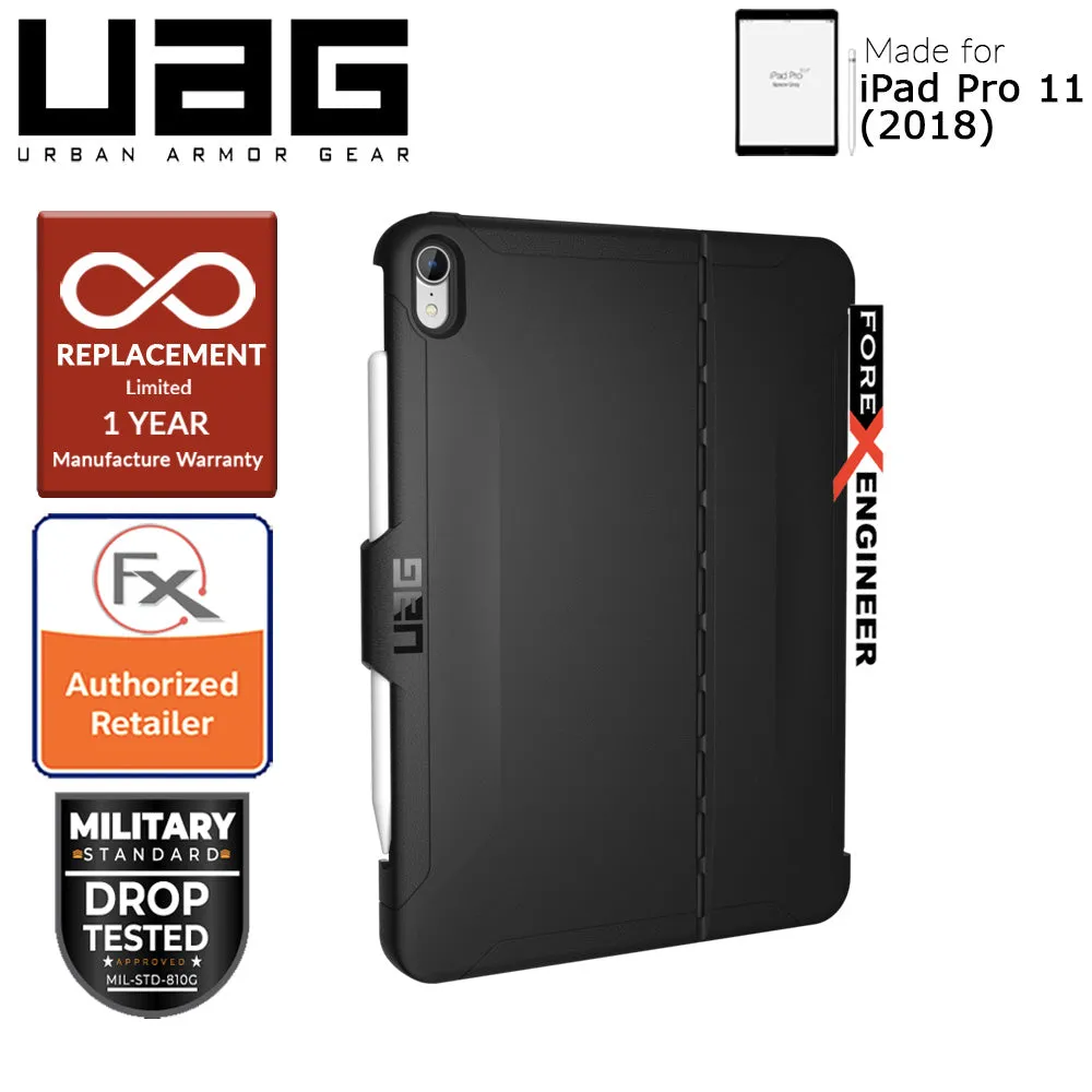 UAG Scout Series for iPad Pro 11 inch 2018 - Compatible with Smart Keyboard Folio - Black