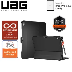 UAG Scout Series for iPad  Pro 12.9 inch 2018 - Compatible with Smart Keyboard Folio - Black