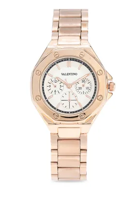 Valentino 20122471-SILVER DIAL Stainless Steel Strap Analog Watch for Women