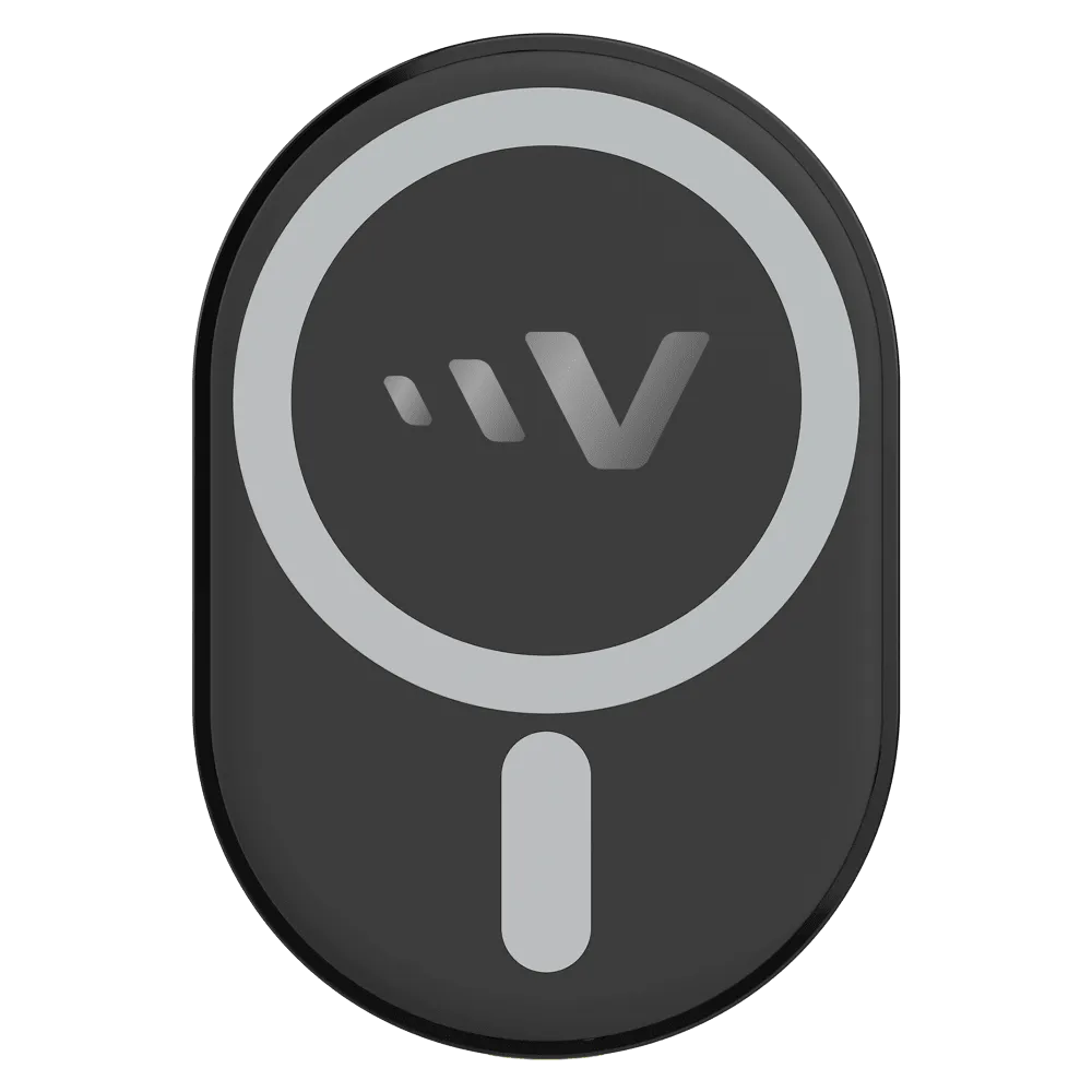 Ventev 15W Magnetic Wireless Car Charger Mount Black by Ventev