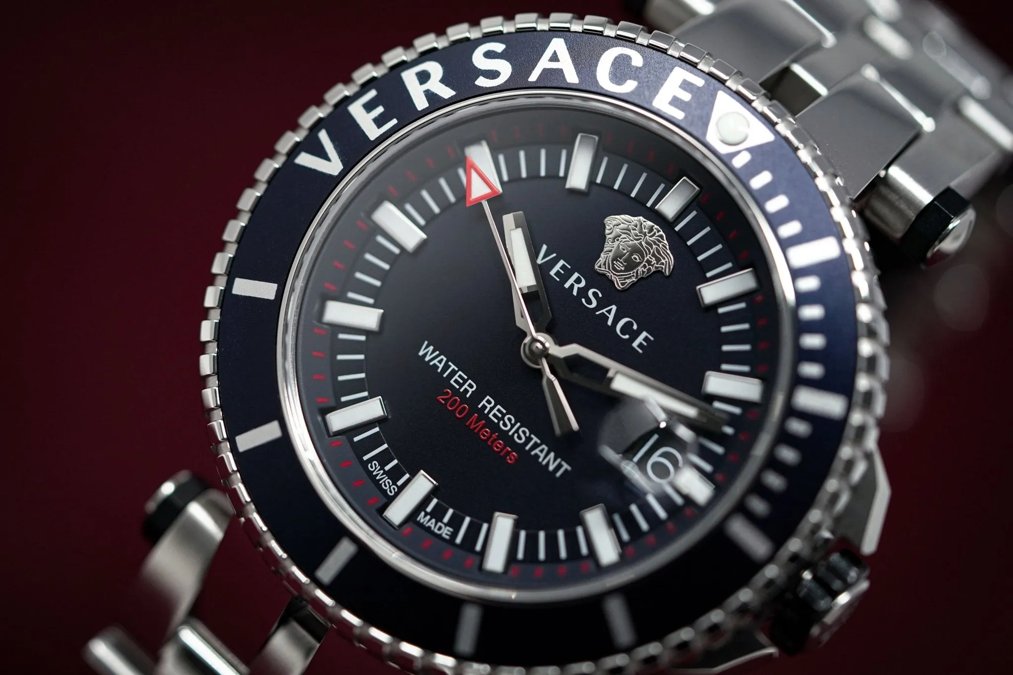 Versace V-Race Diver Black