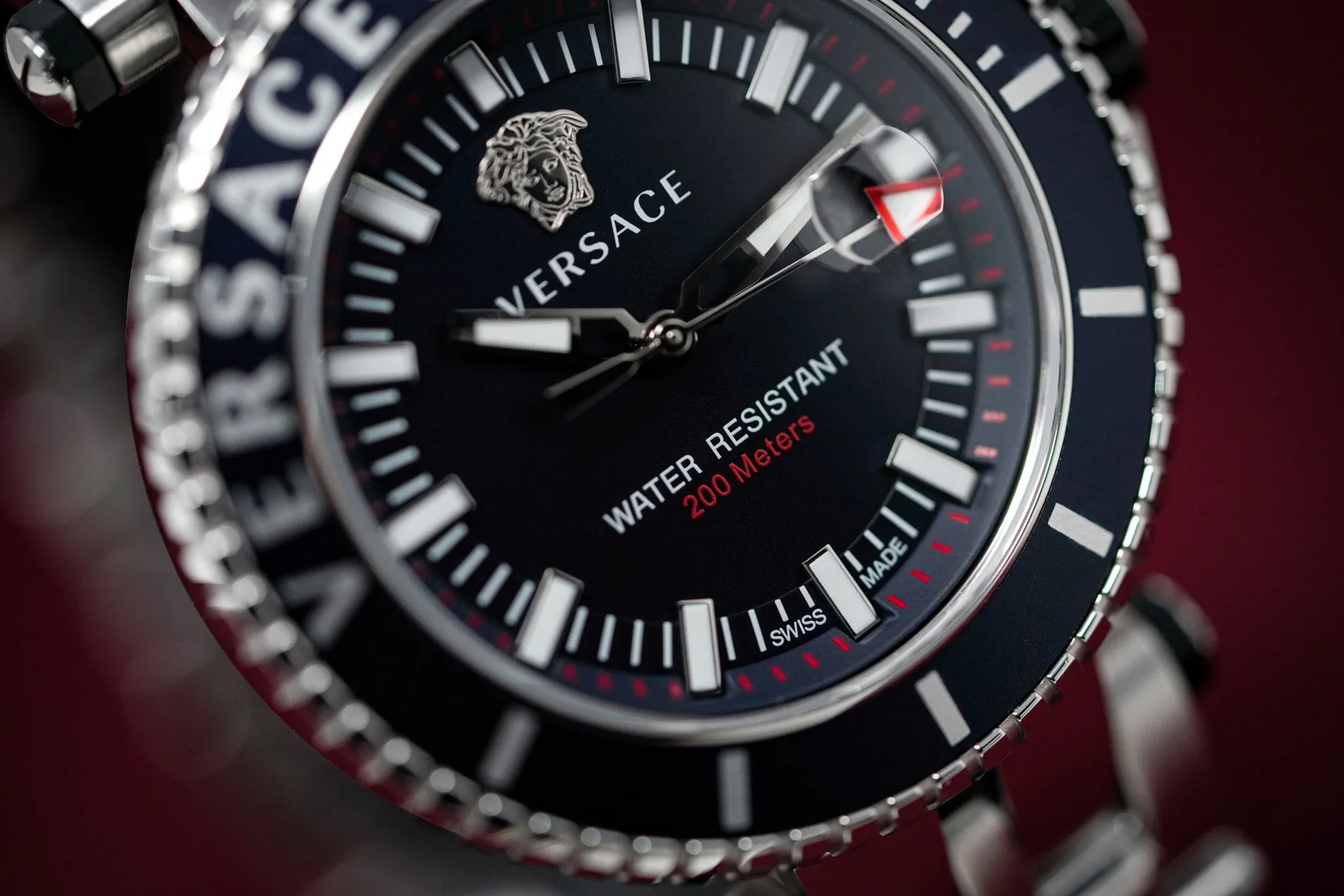 Versace V-Race Diver Black