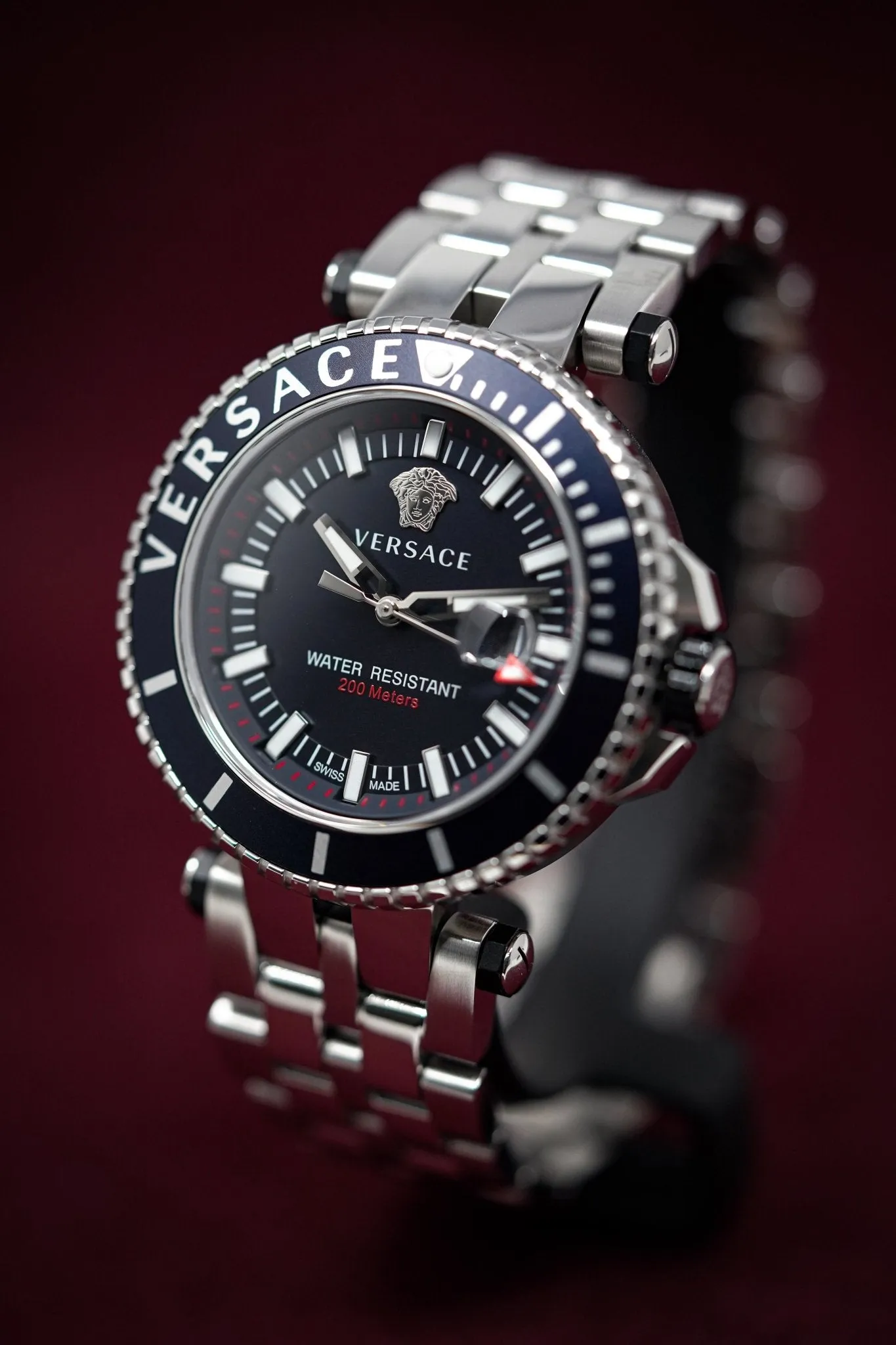 Versace V-Race Diver Black