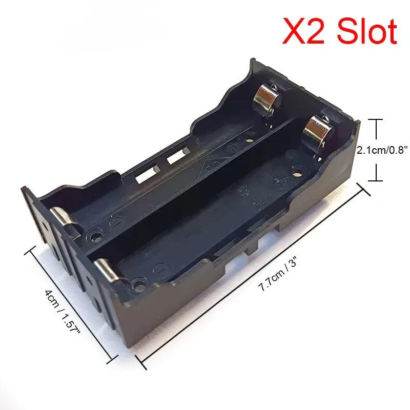 Versatile DIY ABS 18650 Battery Holder Cases for Custom Power Solutions