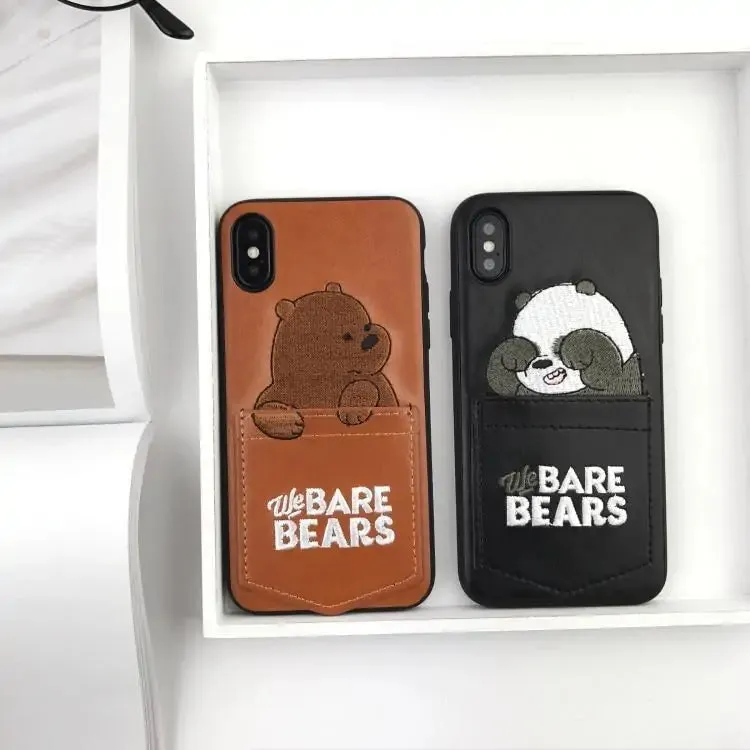 We Bare Bear Pockets iPhone Case