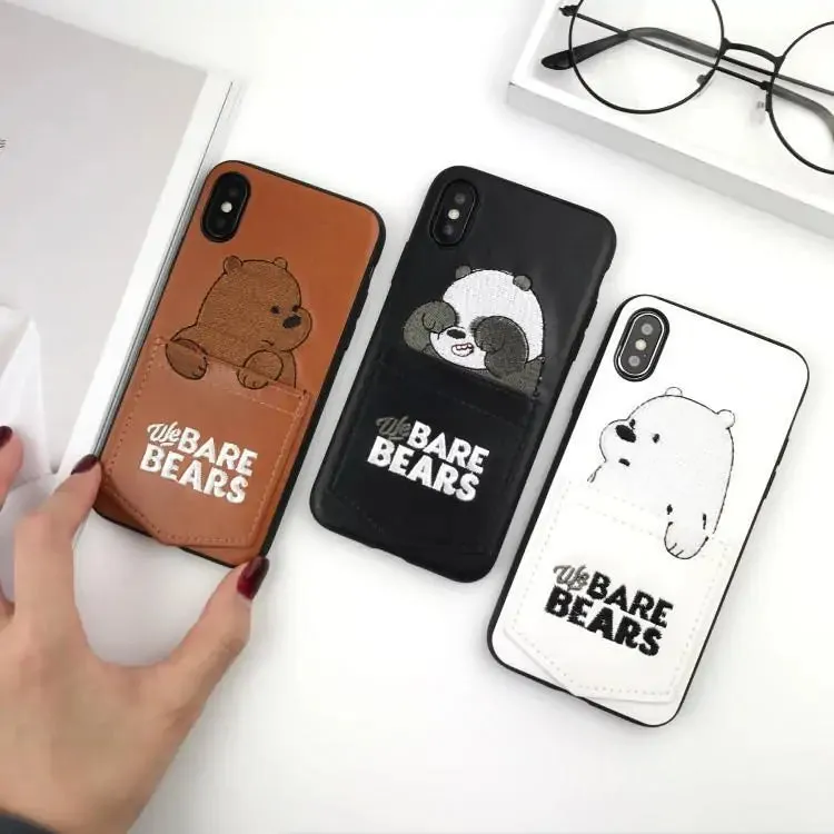 We Bare Bear Pockets iPhone Case