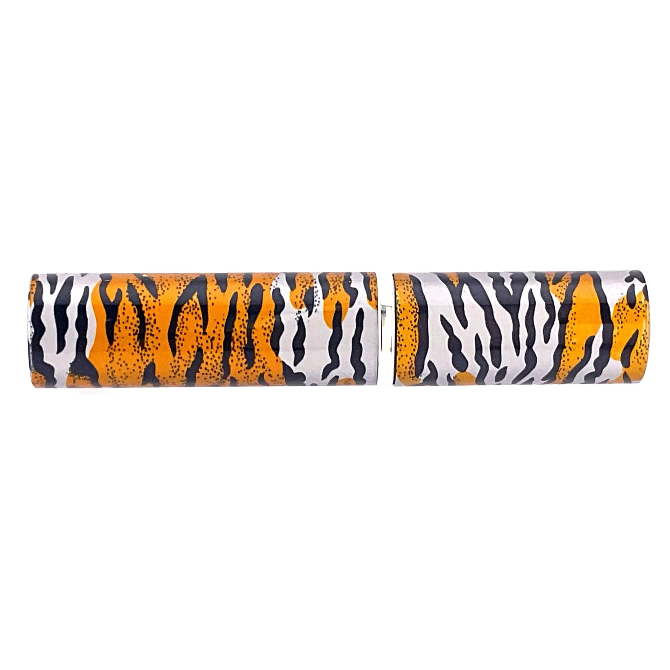 Wildlife Metal Tube Readers Tiger, Zebra, Leopard, Giraffe Print Reading Glasses