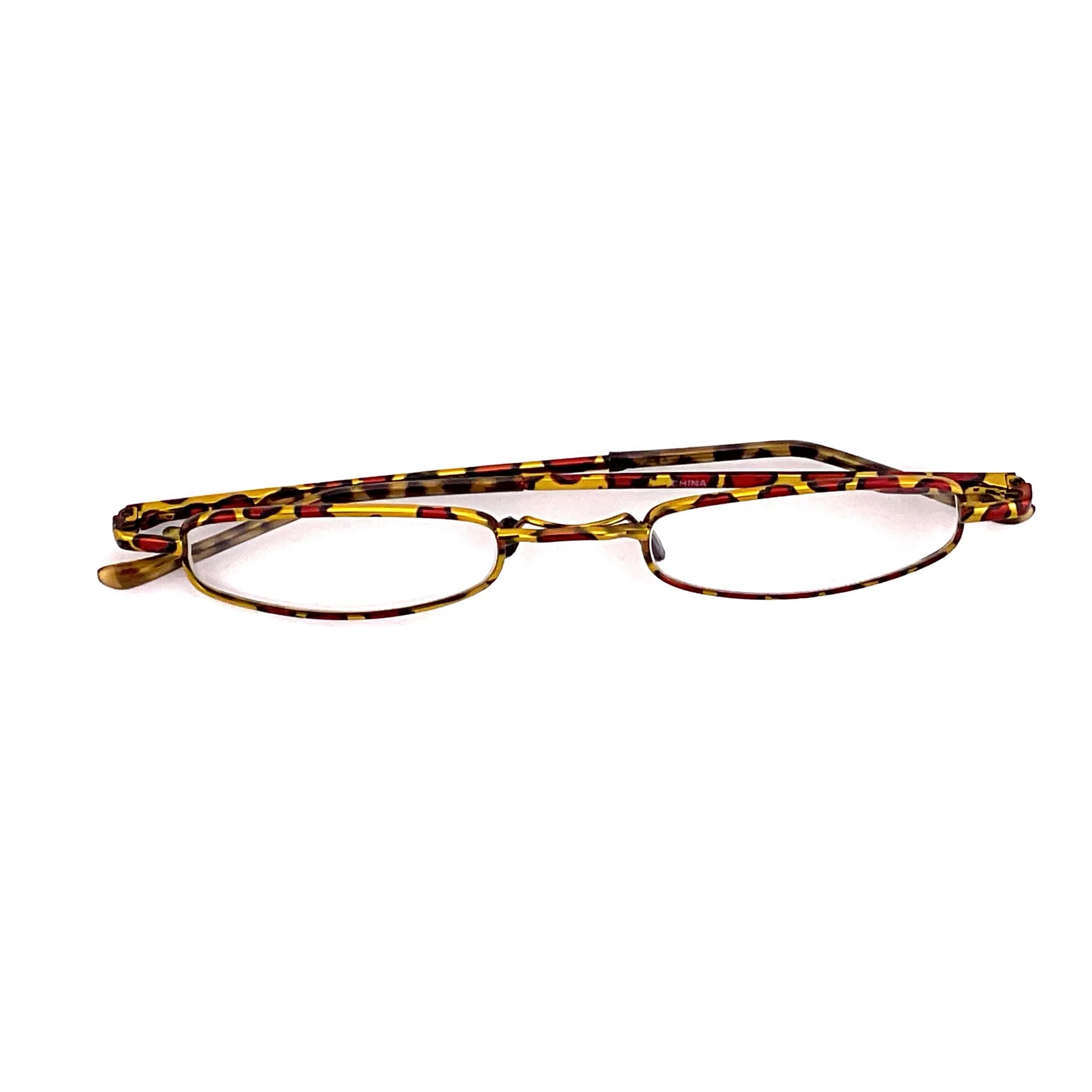 Wildlife Metal Tube Readers Tiger, Zebra, Leopard, Giraffe Print Reading Glasses