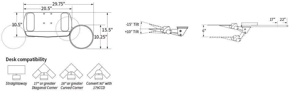 Workrite Fundamentals AKP02 Platform System