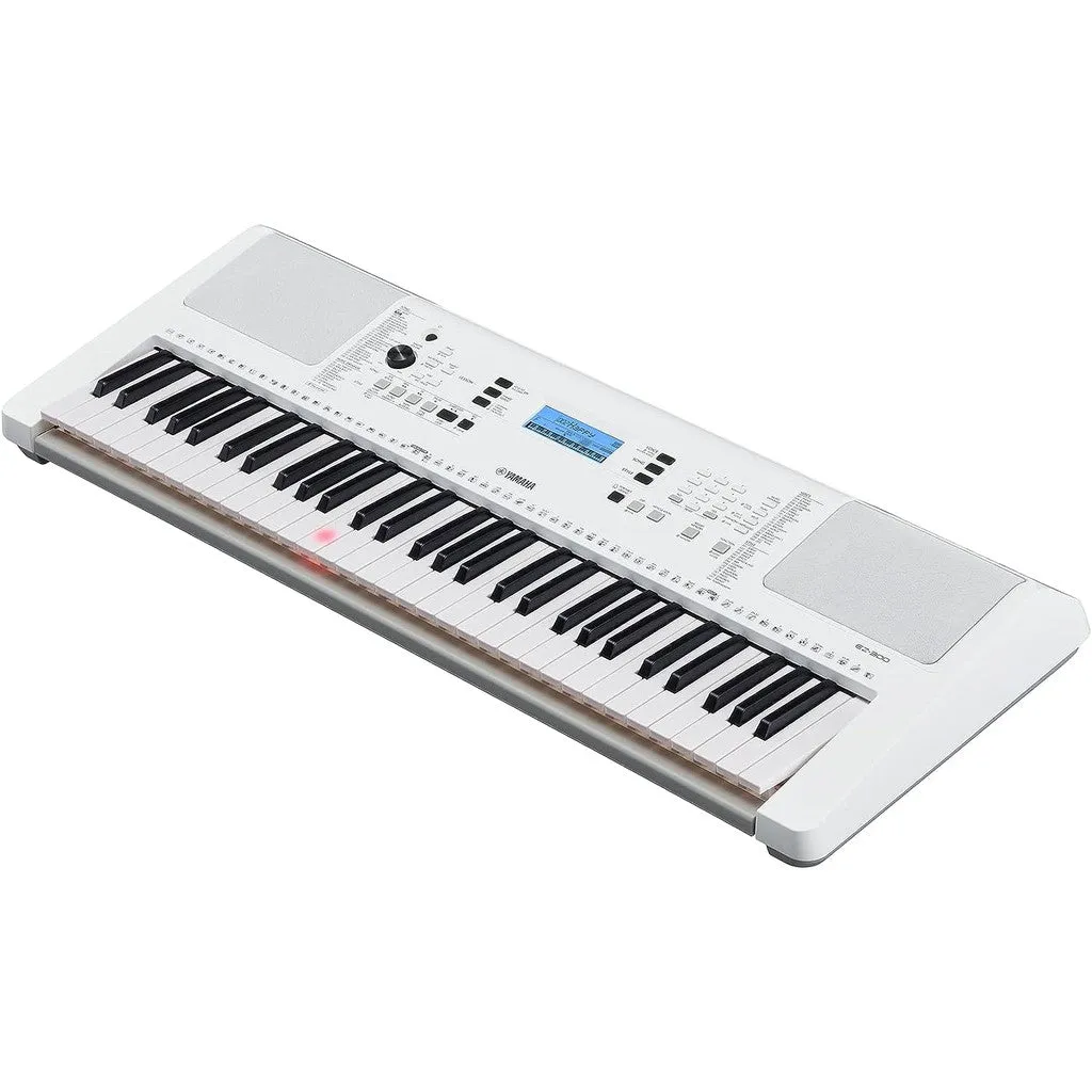 Yamaha EZ300 61-key Portable Keyboard with Lighted Keys and PA130 Power Adapter