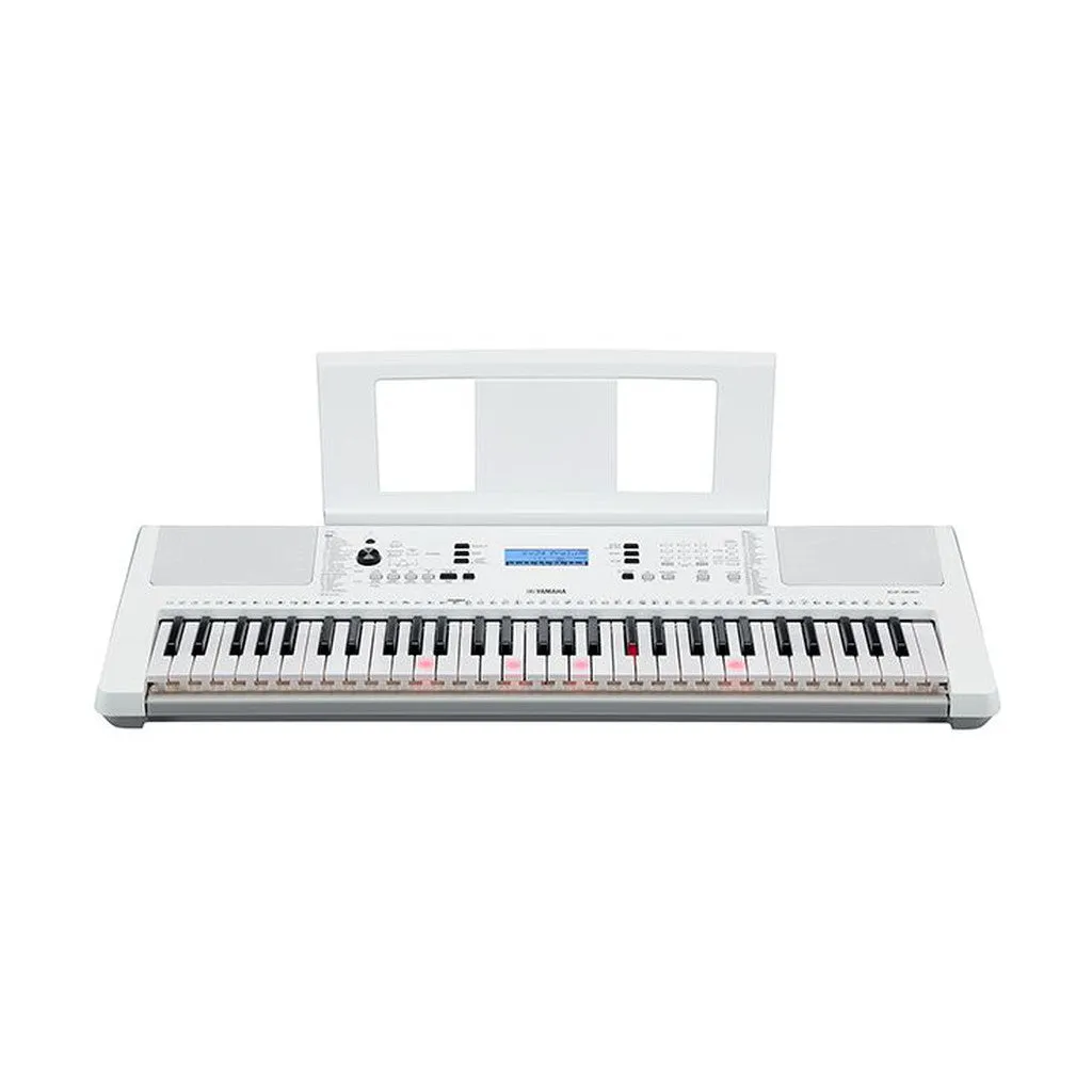 Yamaha EZ300 61-key Portable Keyboard with Lighted Keys and PA130 Power Adapter