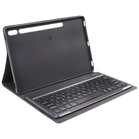 Yehobu Keyboard Case Compatible w/ Galaxy Tab S8 /S7FE 2021/S7  2020 - Black