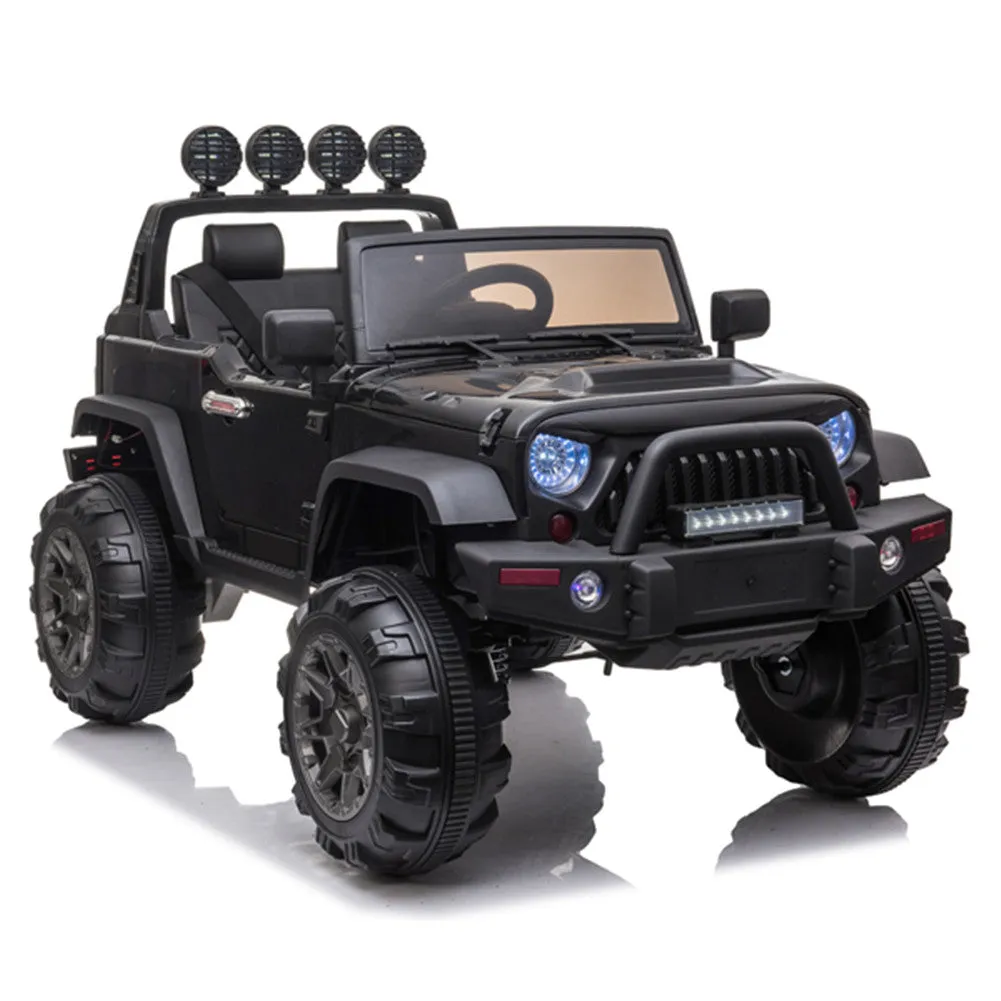 YIWA 12v Kids Ride On Electric  Car Remote Control Suv Toy Dual Drive 3 Speeds